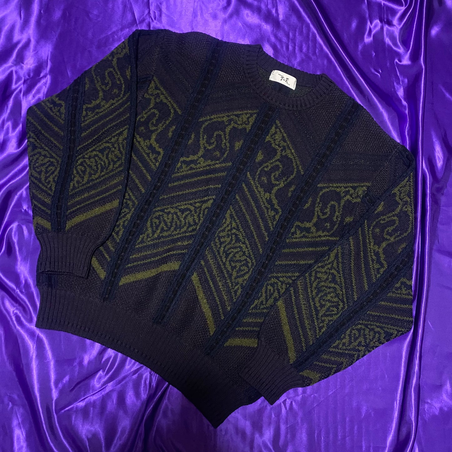 3d Knit Wool Sweater