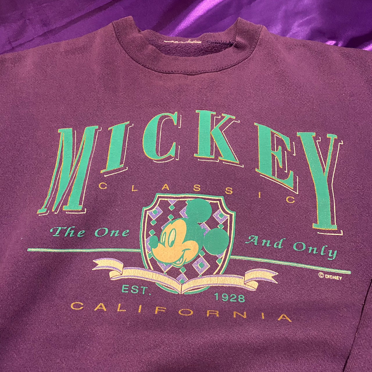 Disney MICKEY Sweatshirt CALIFORNIA