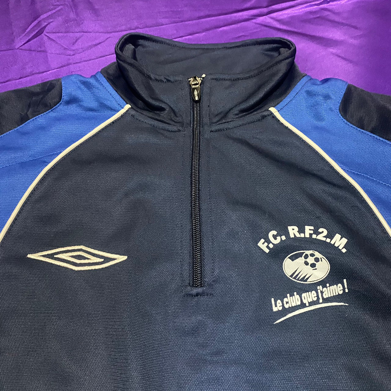 UMBRO F.C.R.F.2.M. Harf Zip Track Jacket