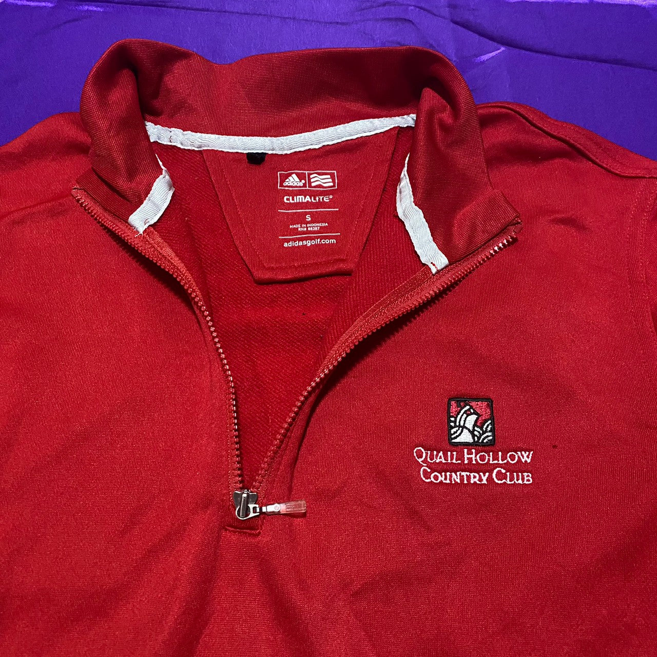 adidas Quail Hollow Country Club Harf Zip Track Jacket