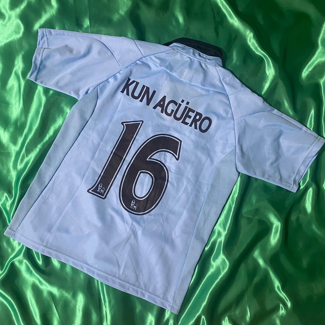 Manchester City マンチェスターシティ ETIHAD  #16 #アグエロ サッカーシャツ ユニフォーム