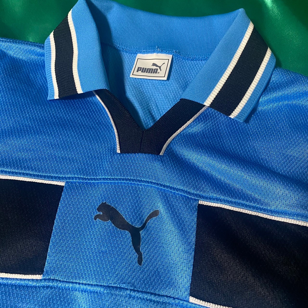 PUMA 90s ヒットユニオン社製 襟付きゲームシャツ ユニフォーム サッカーシャツ