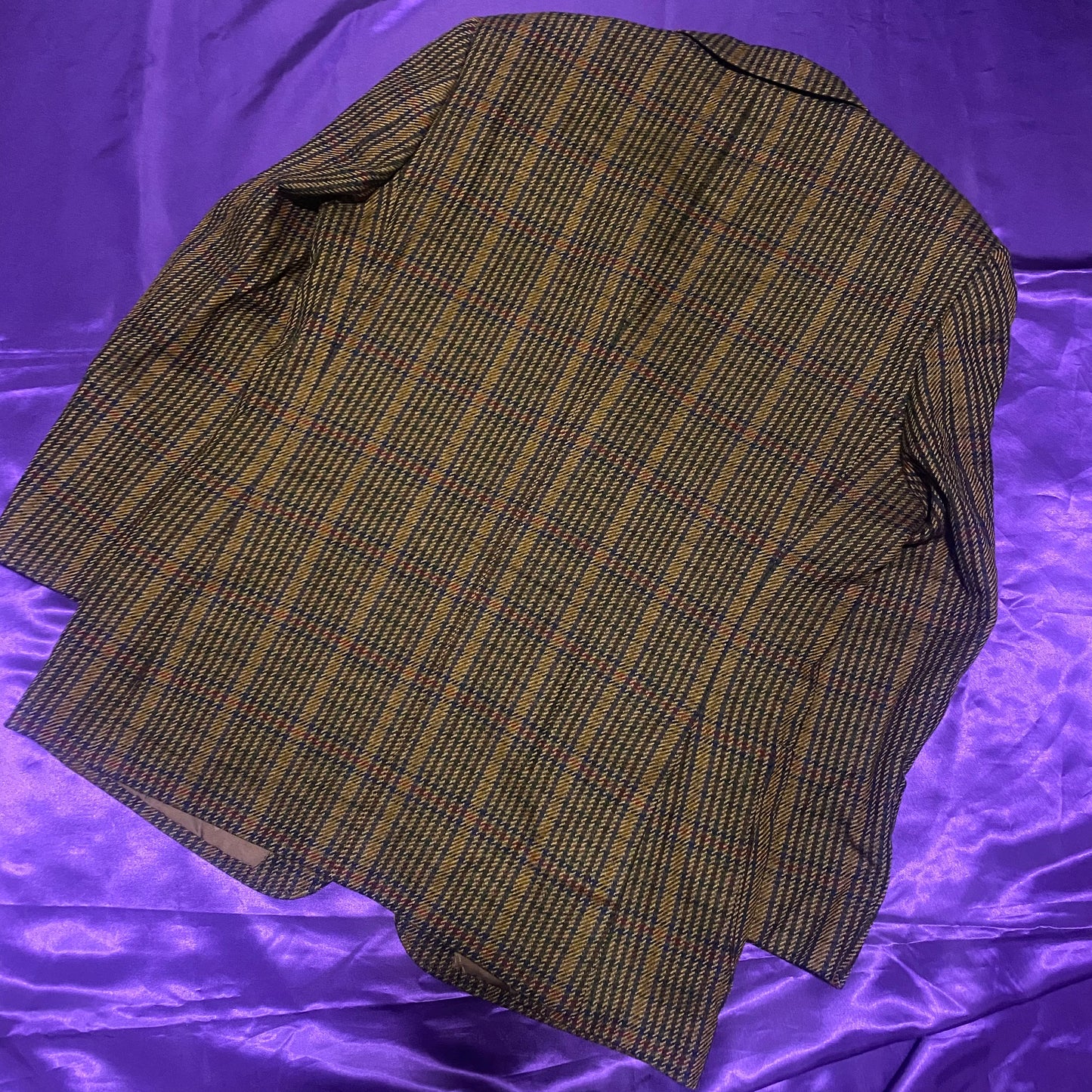 DAKS Check Pattern Tailored Jacket