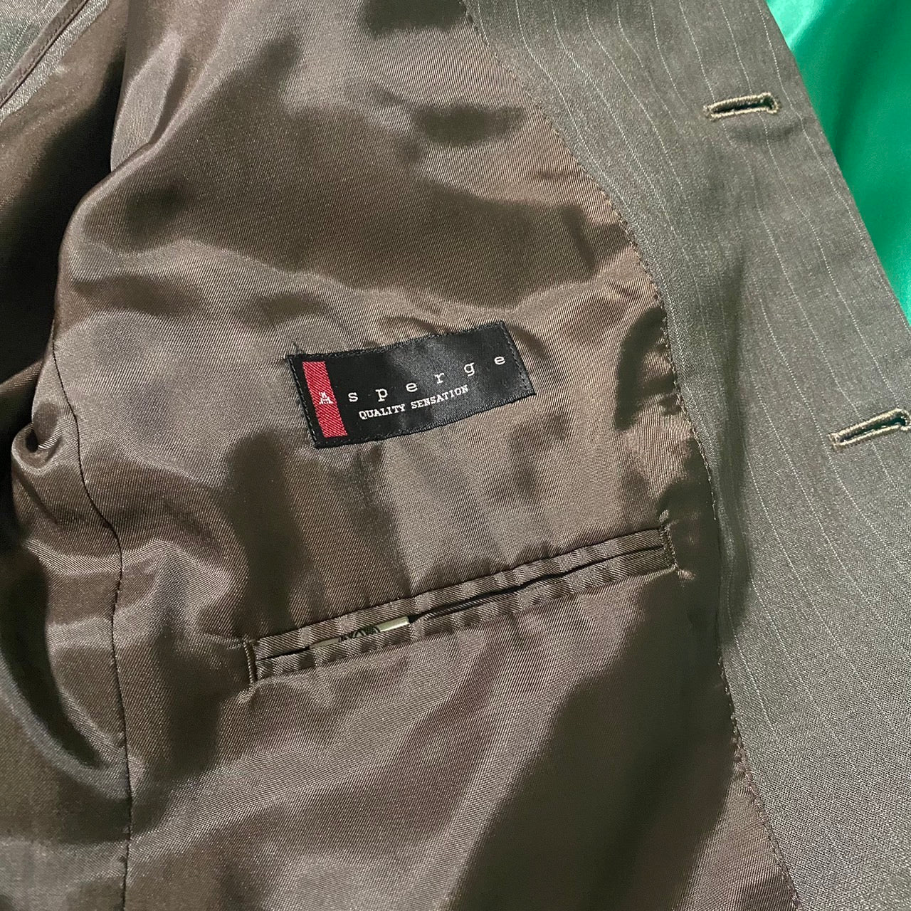 Asperge 2B Stripe Tailored Jacket