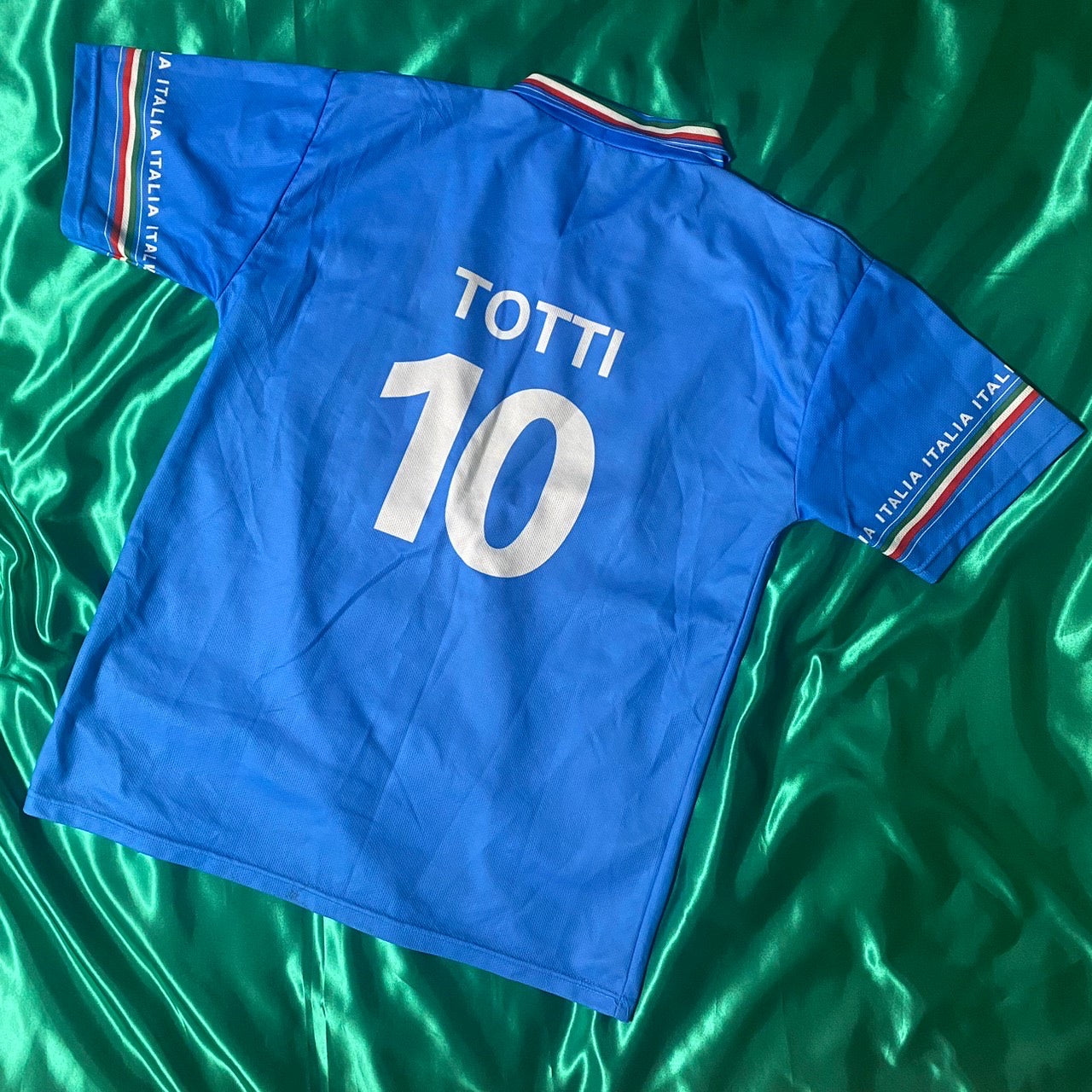 ITALIA 代表ユニフォーム イタリア  #10 TOTTI トッティ サッカーシャツ