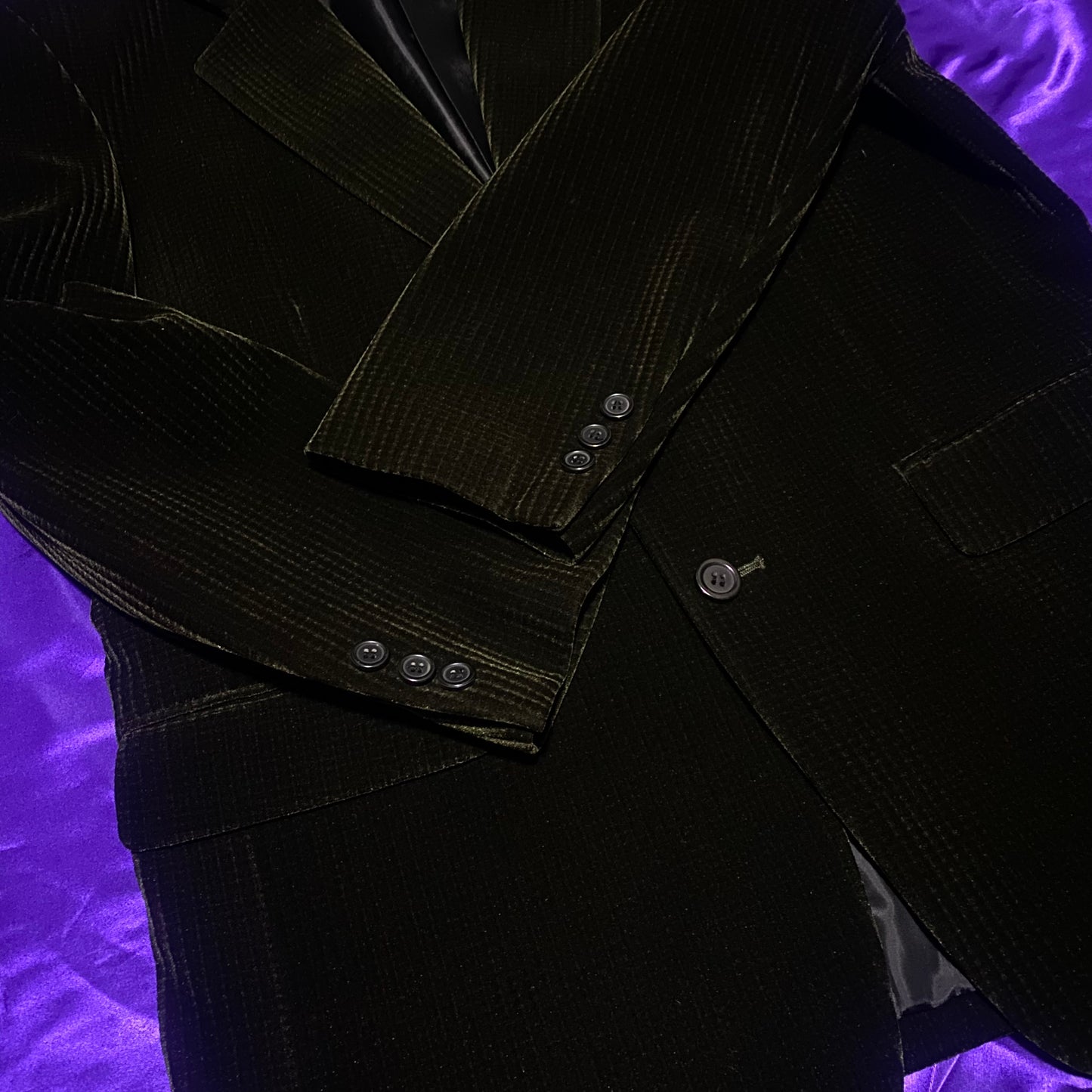 RC 2B Velvet Tailored Jacket