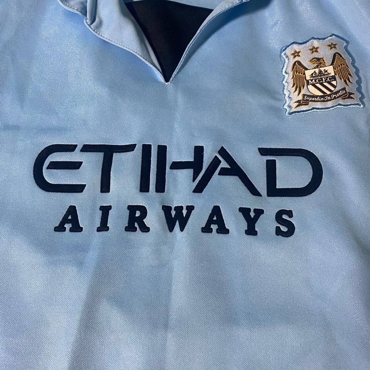 Manchester City マンチェスターシティ ETIHAD  #16 #アグエロ サッカーシャツ ユニフォーム