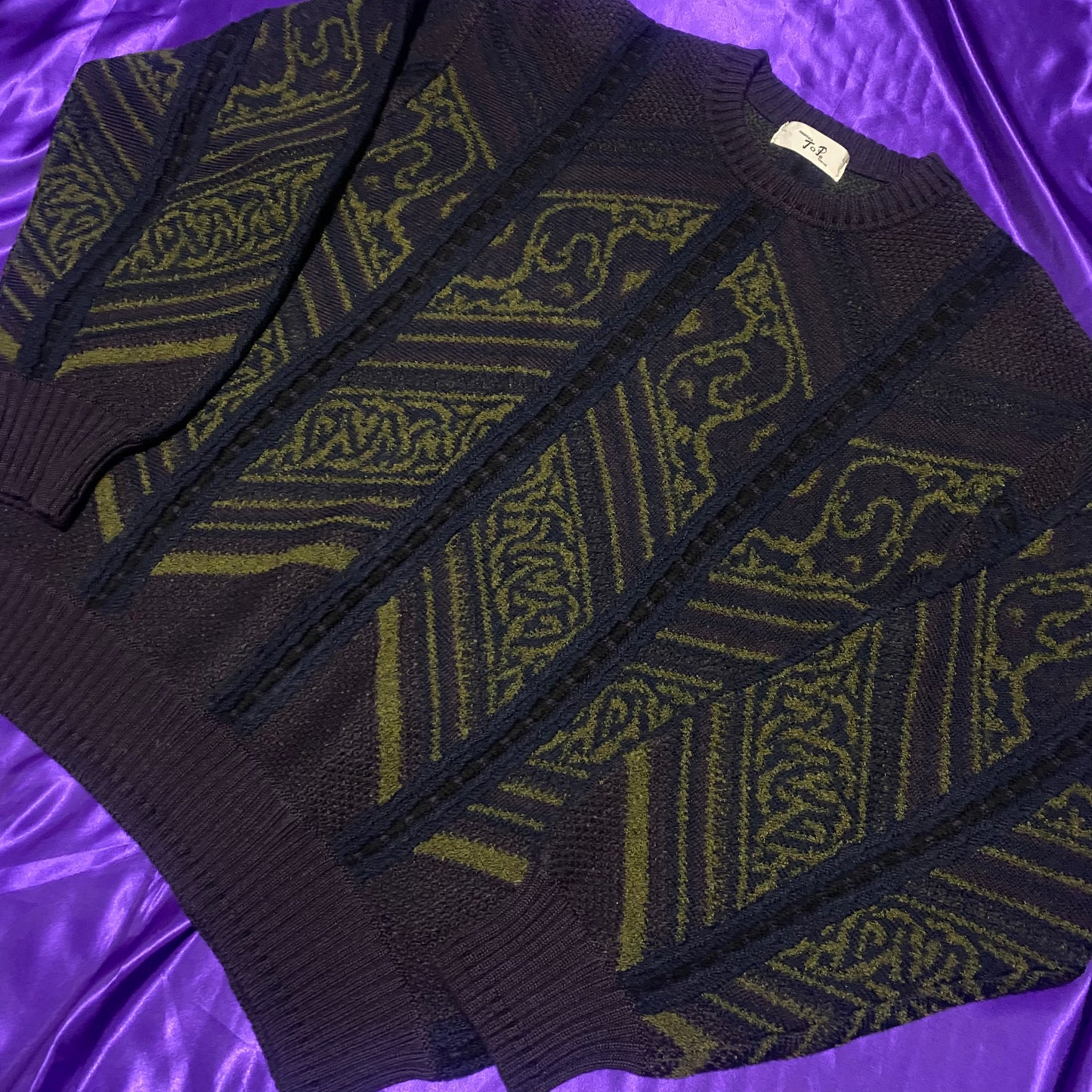 3d Knit Wool Sweater