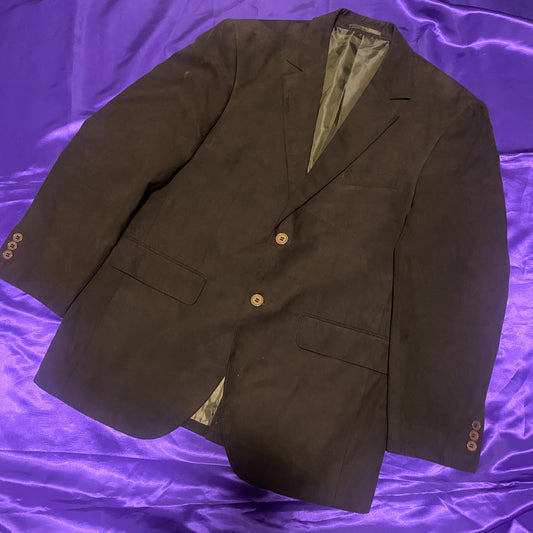Suede 2B Tailored Jacket