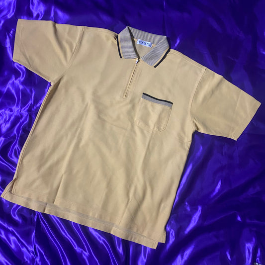 HUMAN FLY Harf Zip Polo Shirt