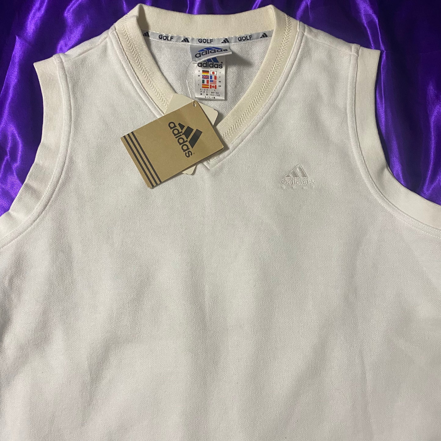 adidas 90s Dead Stock Cotton Vest