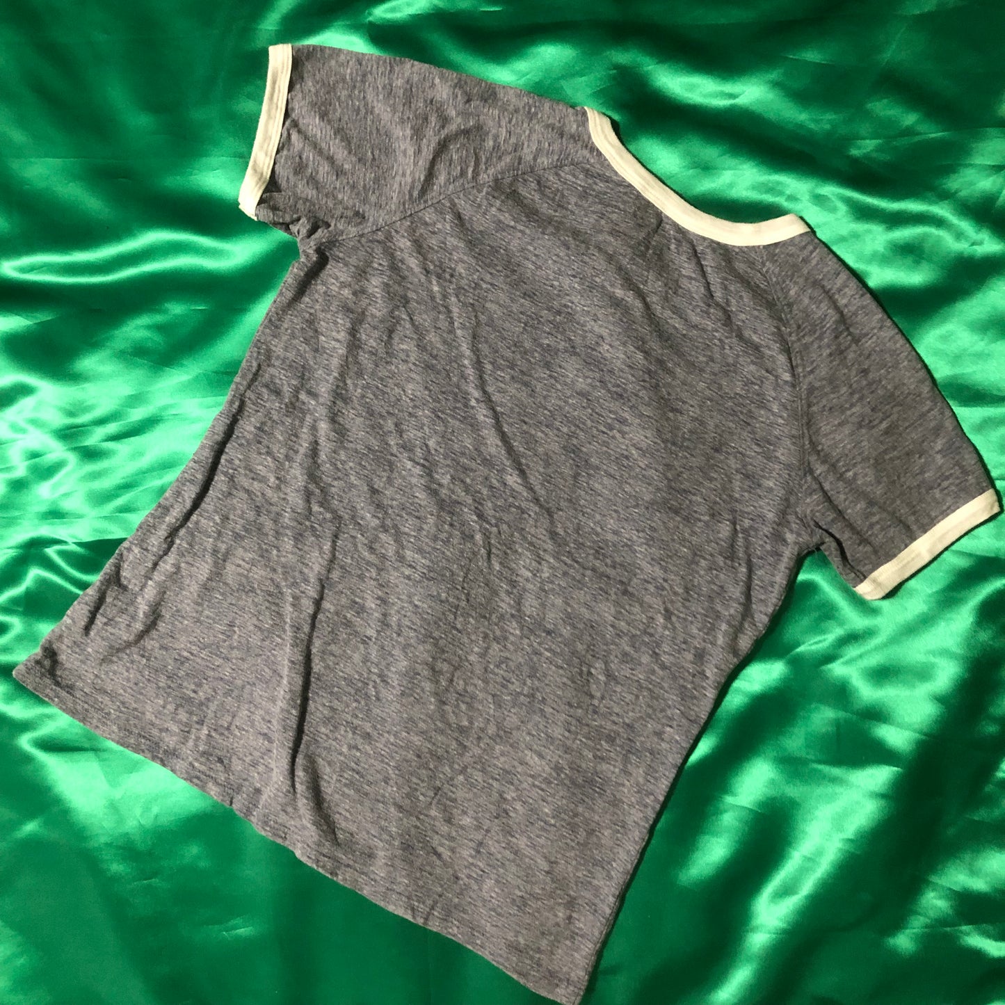 Champion Logo Print Ringer T-Shirt