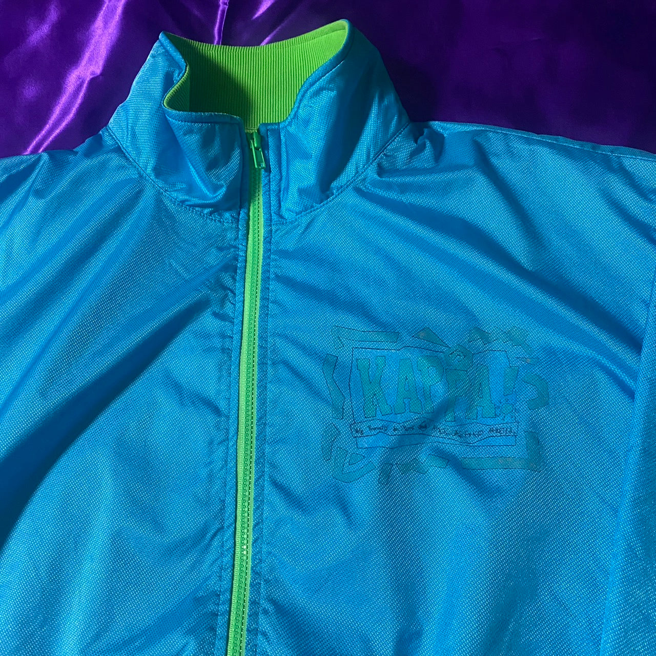 Kappa Sport Logo Print Nylon Jacket
