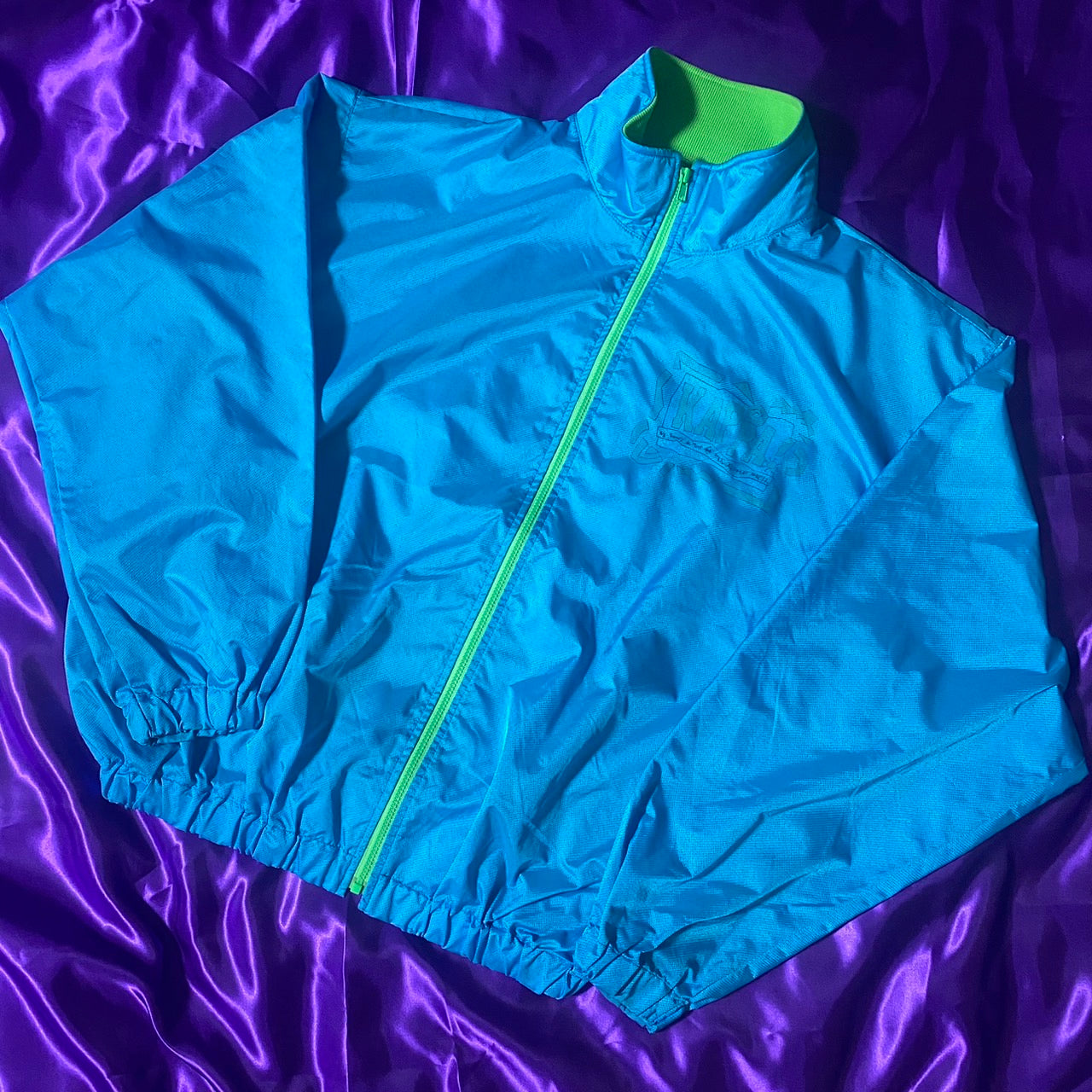 Kappa Sport Logo Print Nylon Jacket
