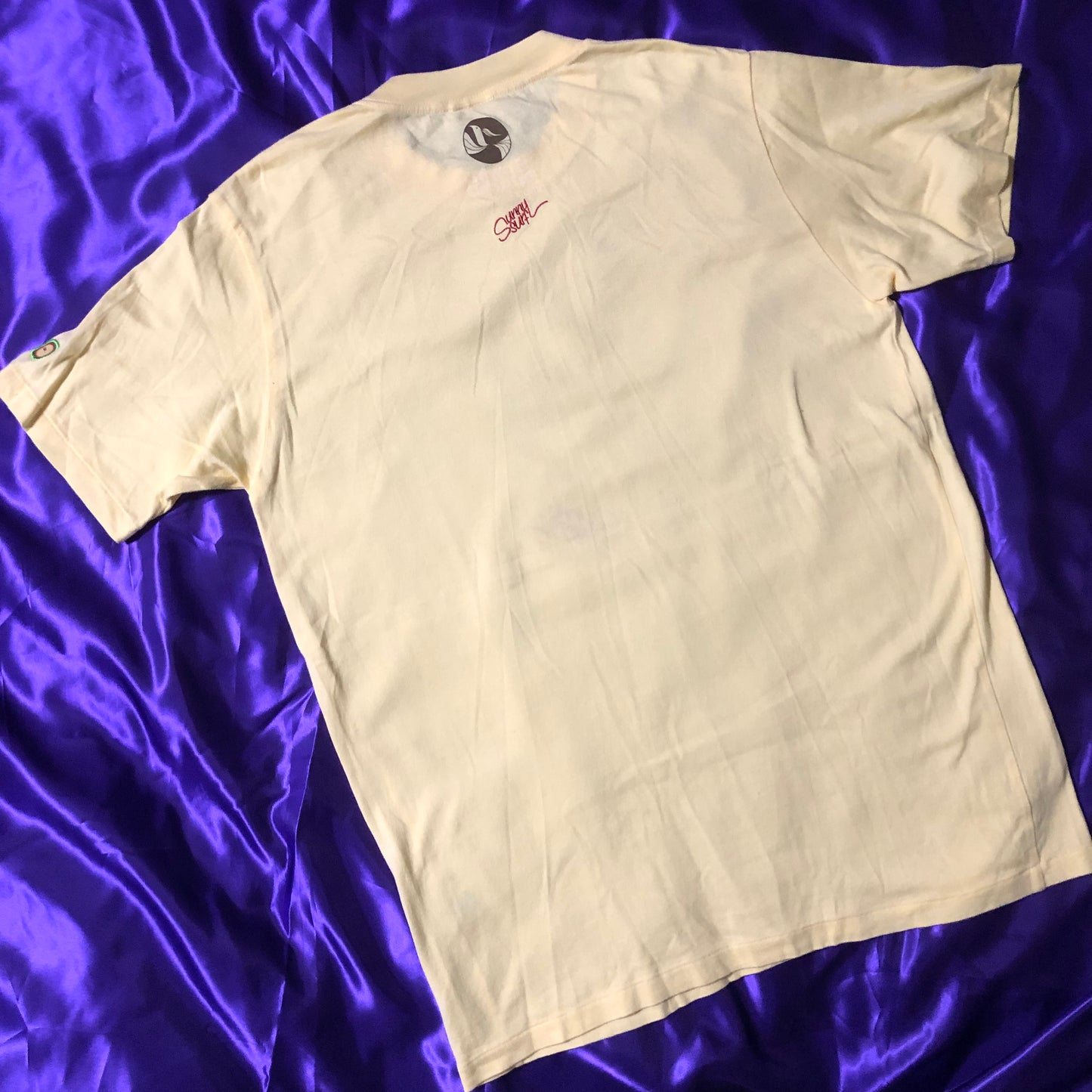 Sunny Surf 90s S/S Print T-Shirt Yellow