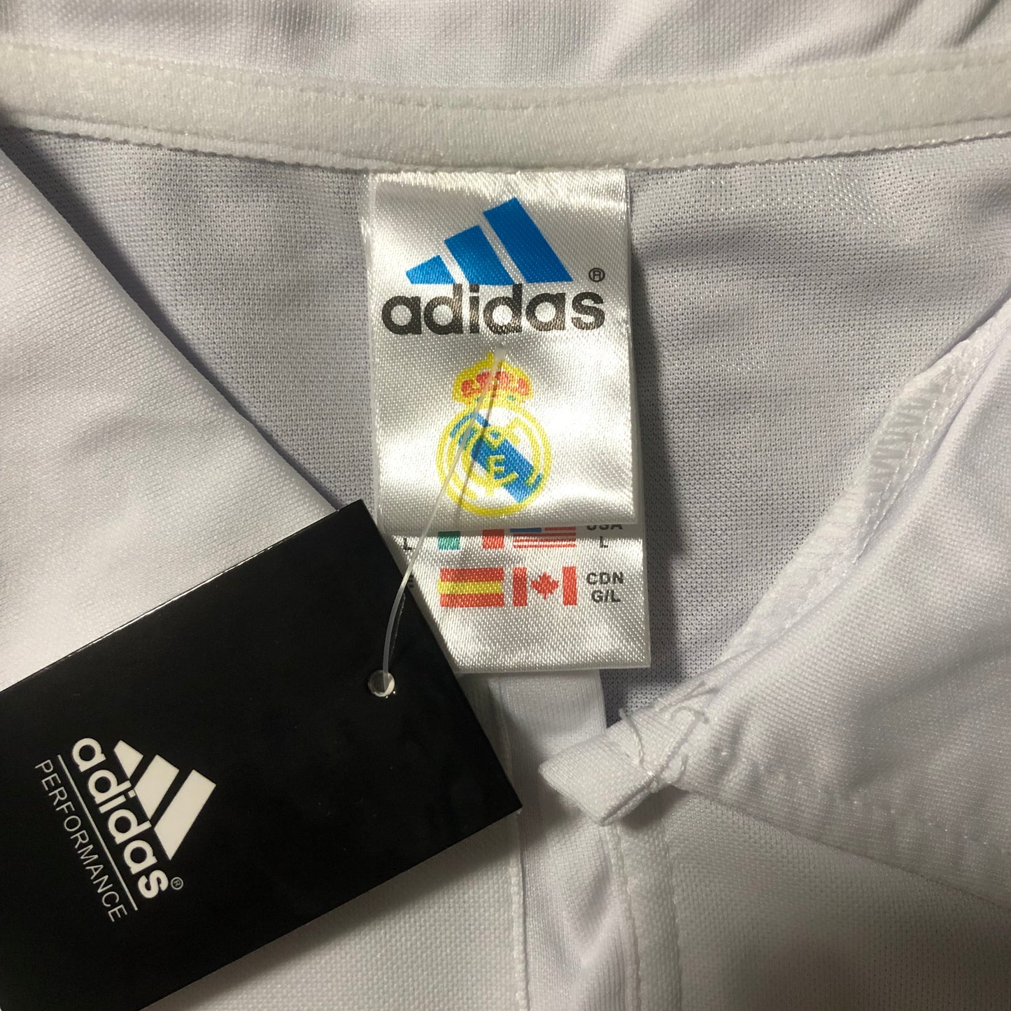 adidas RealMadrid 02/03 チャンピオンズリーグ サッカーシャツ