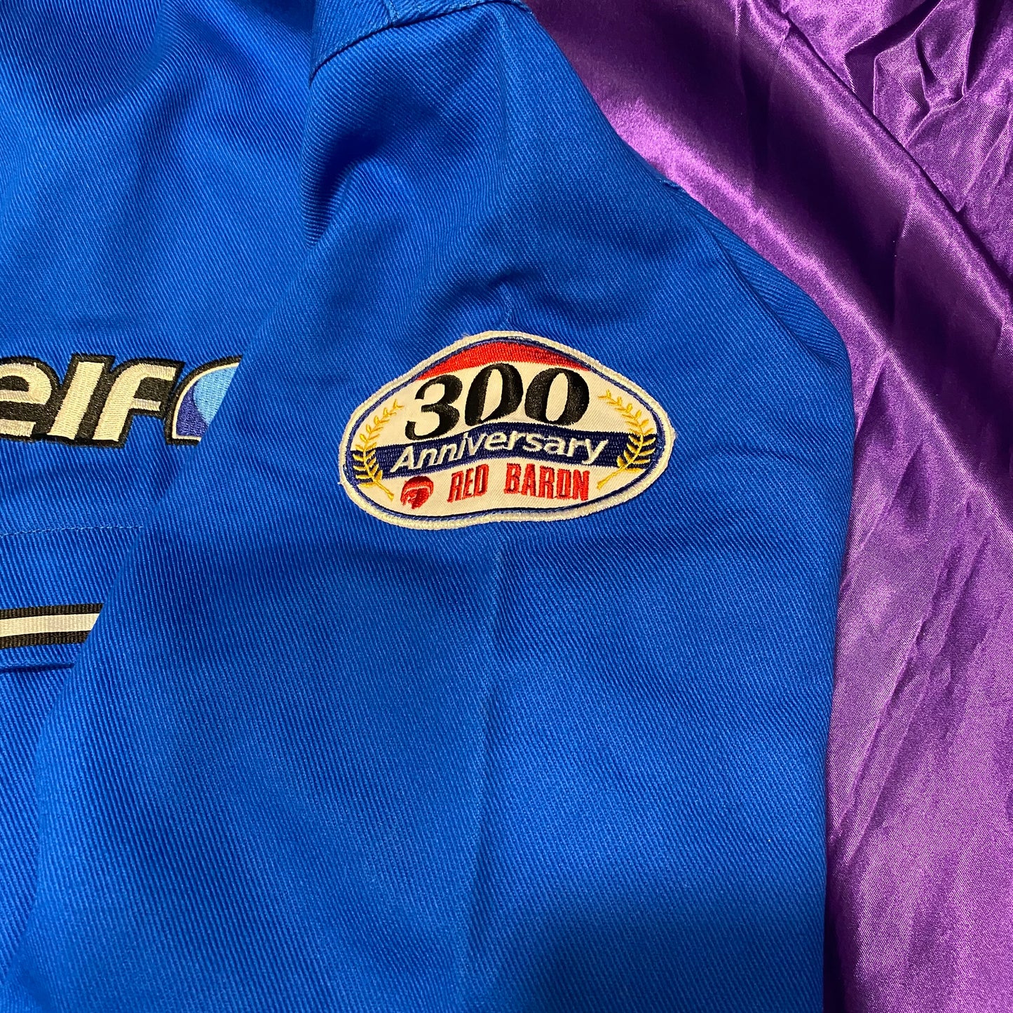 ROM elf 300 Anniversary RED BARON レーシングジャケット