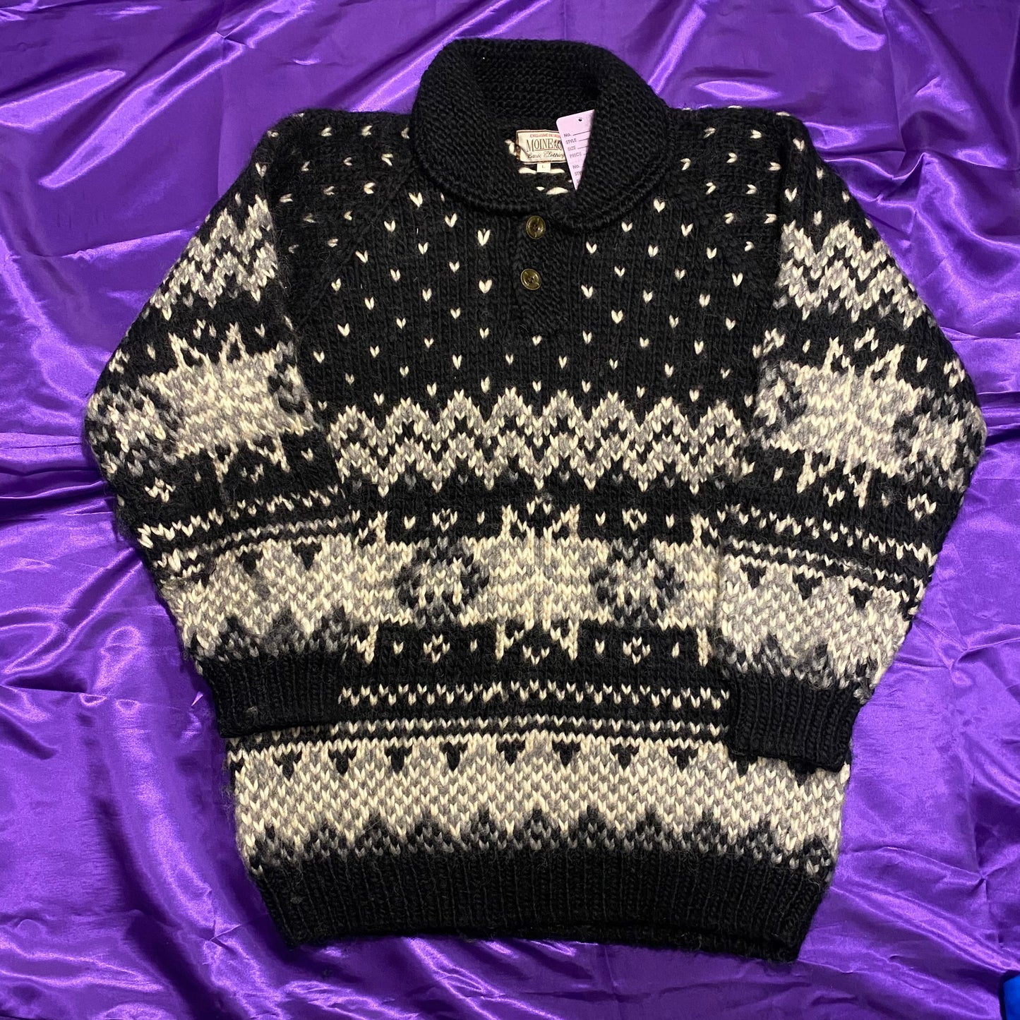MOINEAT Harf bottan knit jacket