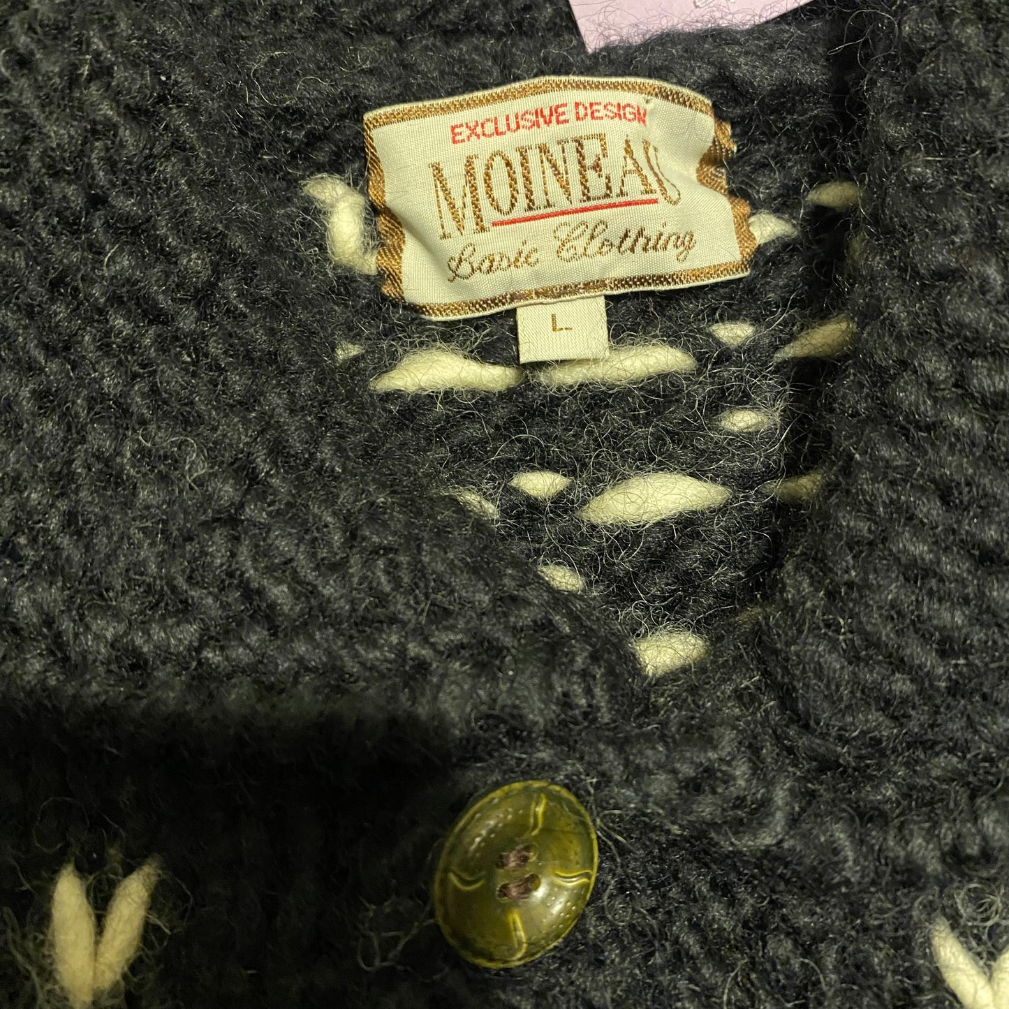 MOINEAT Harf bottan knit jacket
