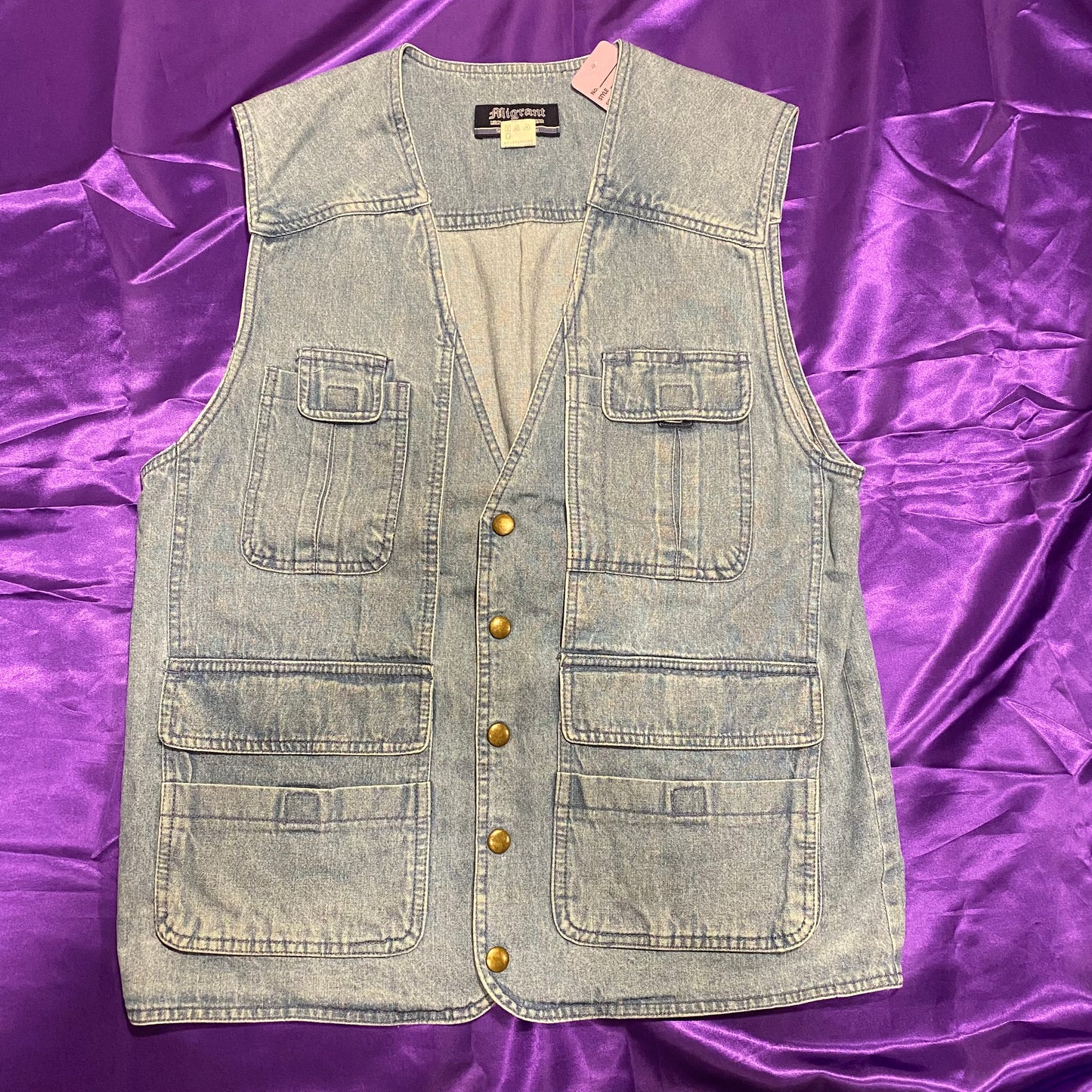 migrant Denim vest