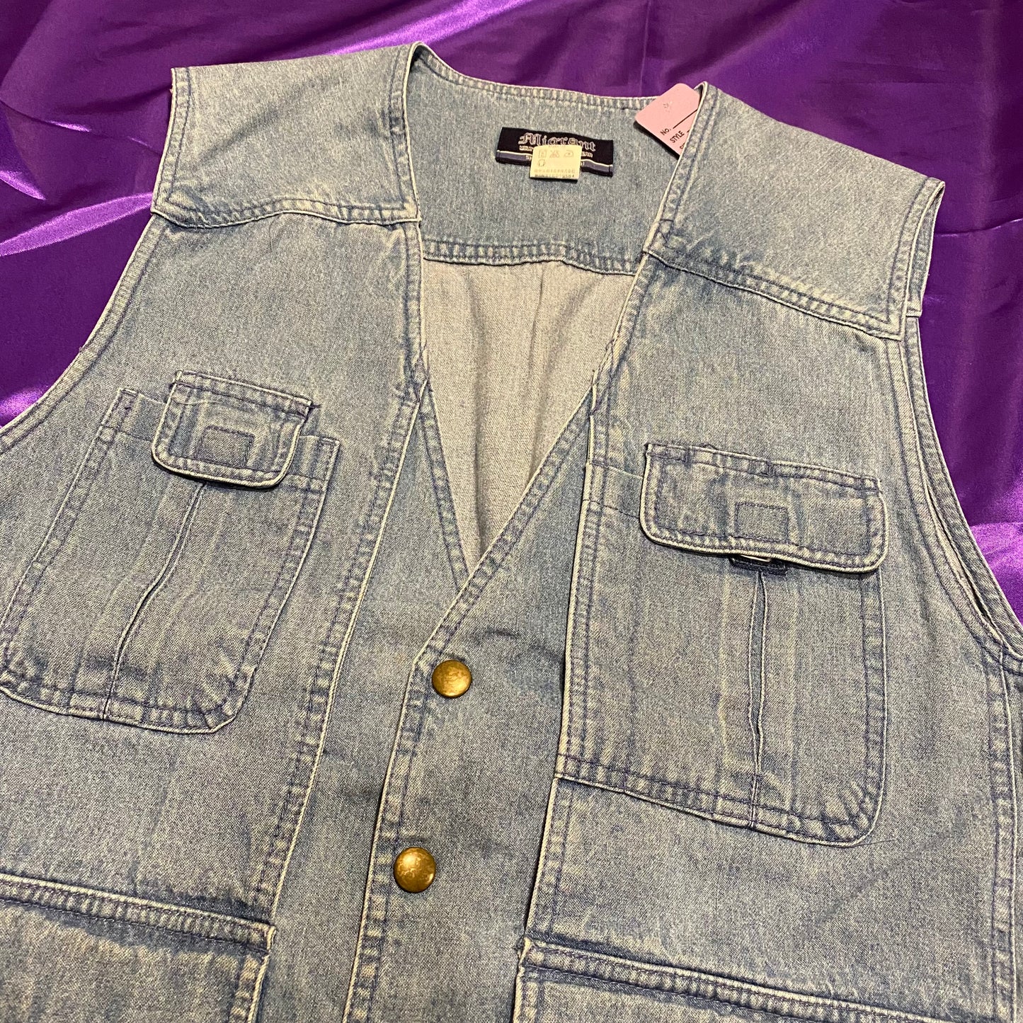 migrant Denim vest