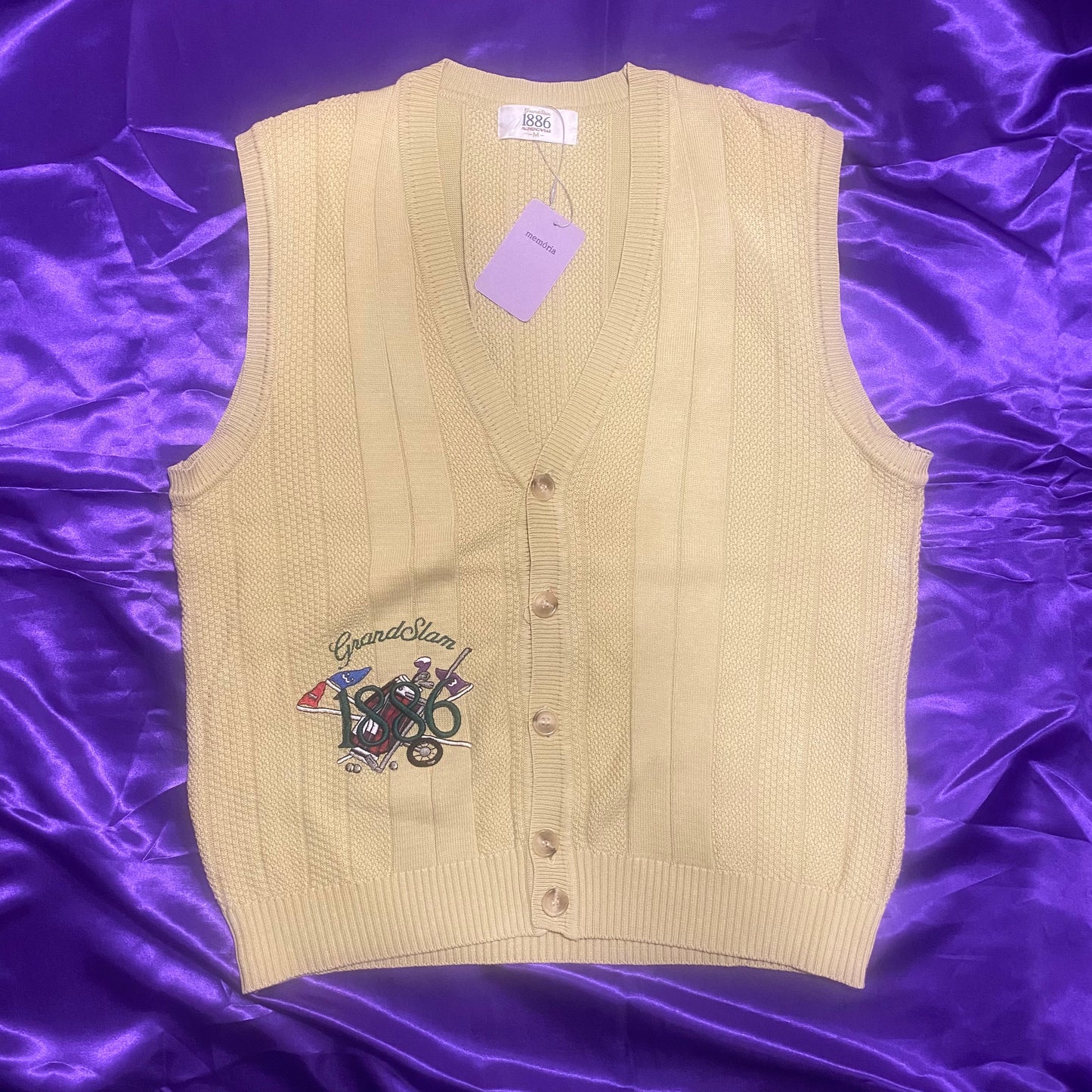 Cotton Knit Vest 1886 Grand Slam