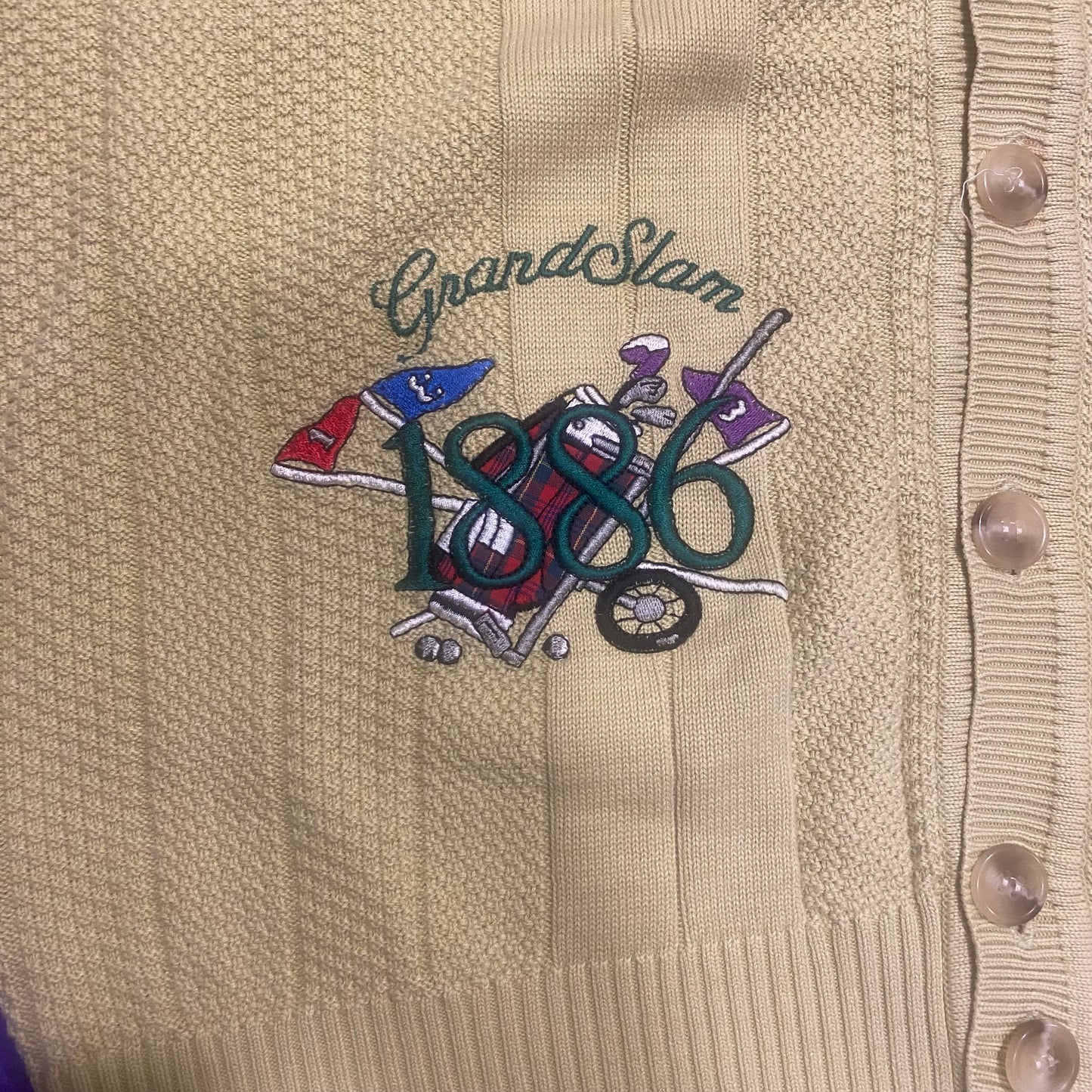 Cotton Knit Vest 1886 Grand Slam