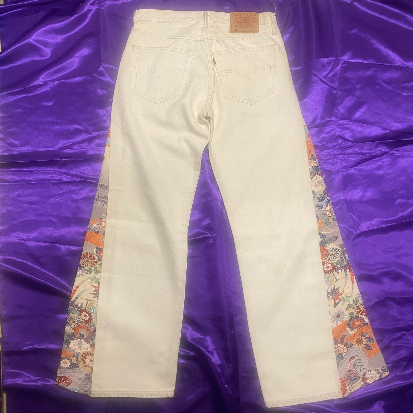 Remake Flare Pants DENIM × KIMONO