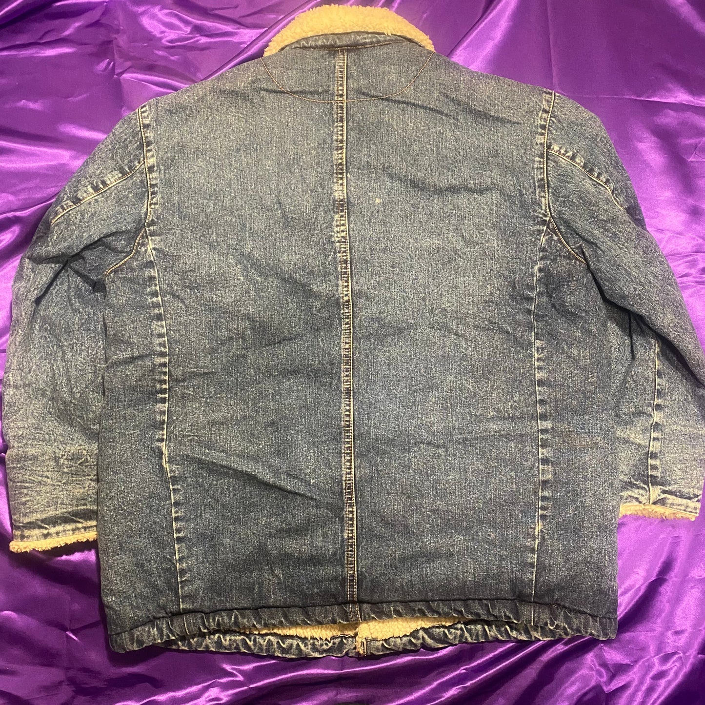 SOMETHING SPORTS Boa Denim Jacket