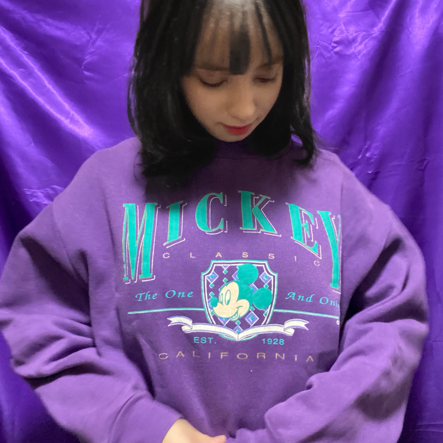 Disney MICKEY Sweatshirt CALIFORNIA