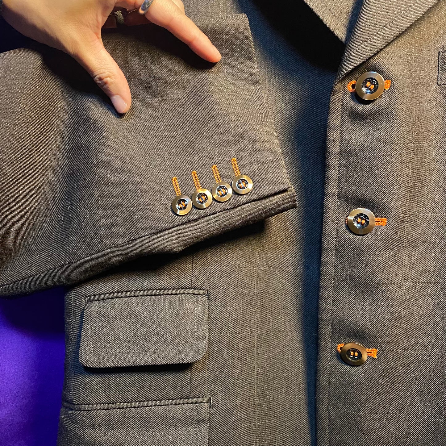 4B Tailored Jacket Brown