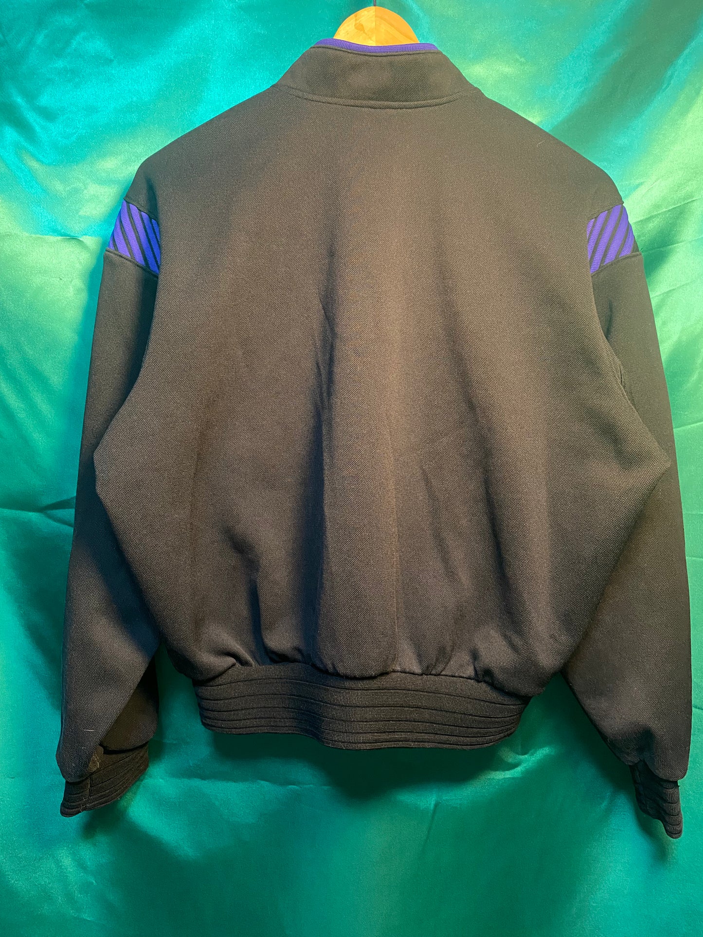 Champion 80〜90s Track Jacket Black×Purple