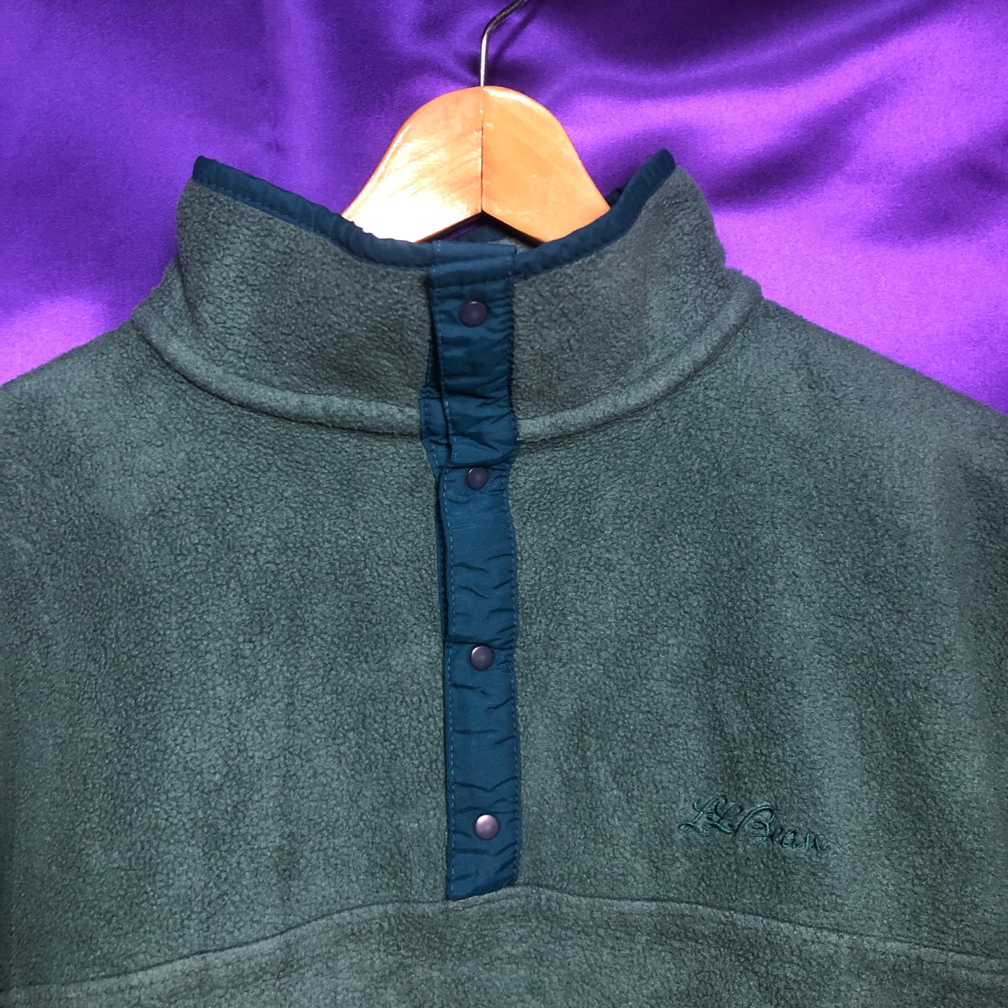 L.L.Bean 70〜80s Harf Snap Fleece Jacket