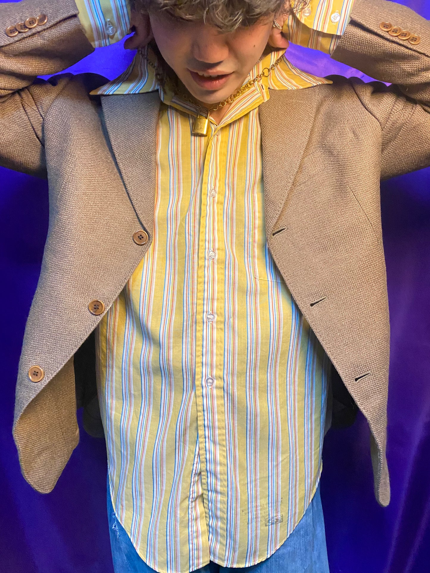 Arrow Kent Collection 70s Vintage Stripe L/S Shirt