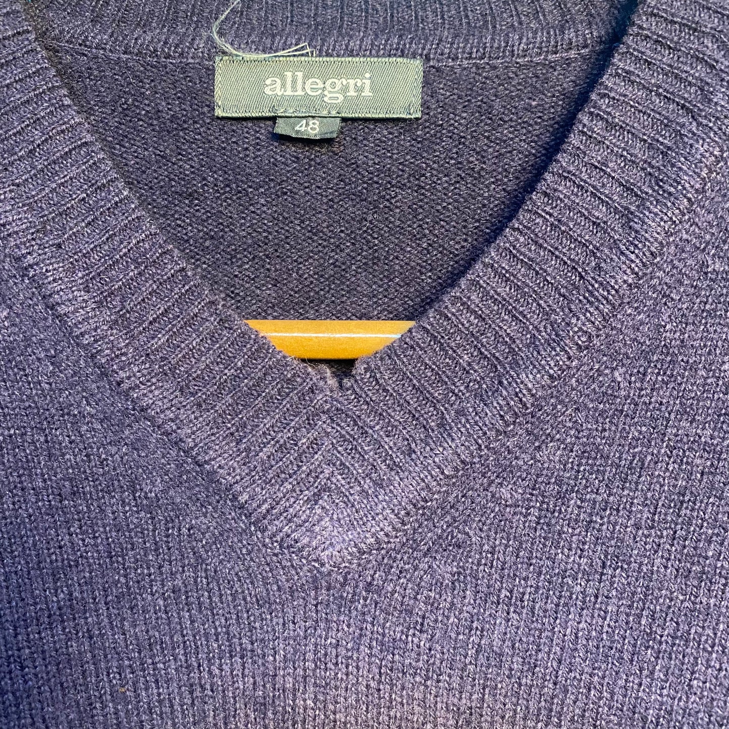 V Neck Gradation Sweater