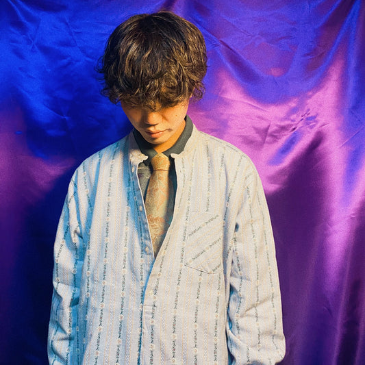 Flower × Stripe No Color L/S Shirt