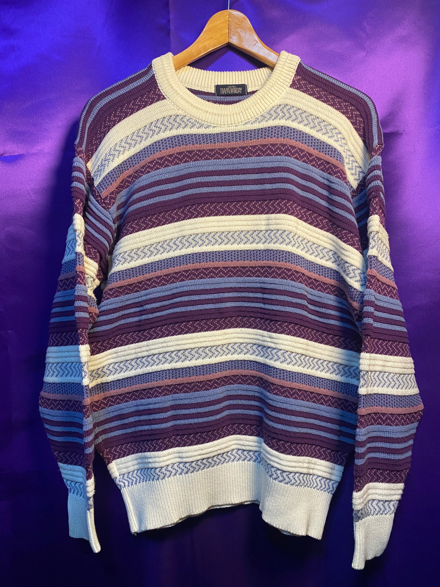 3D Crew Neck Sweater