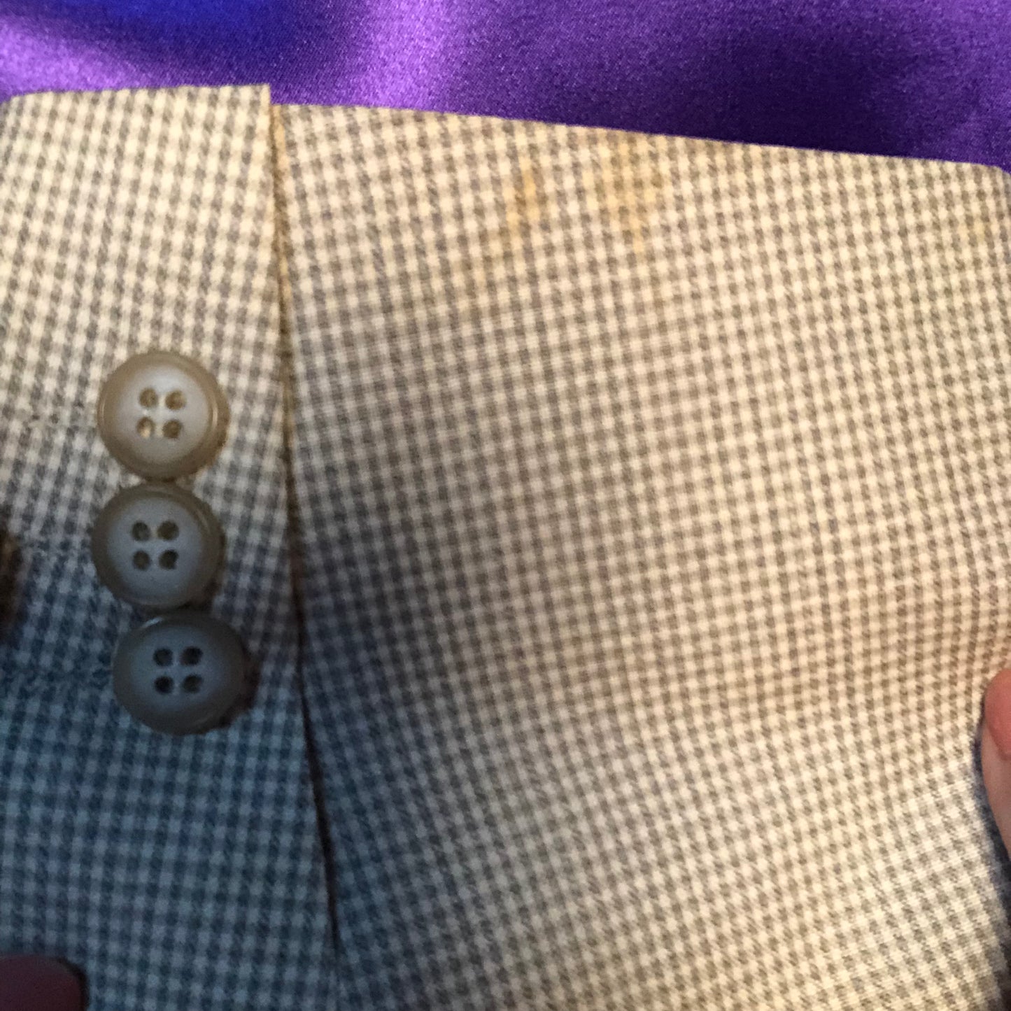 3B Check Tailored Jacket