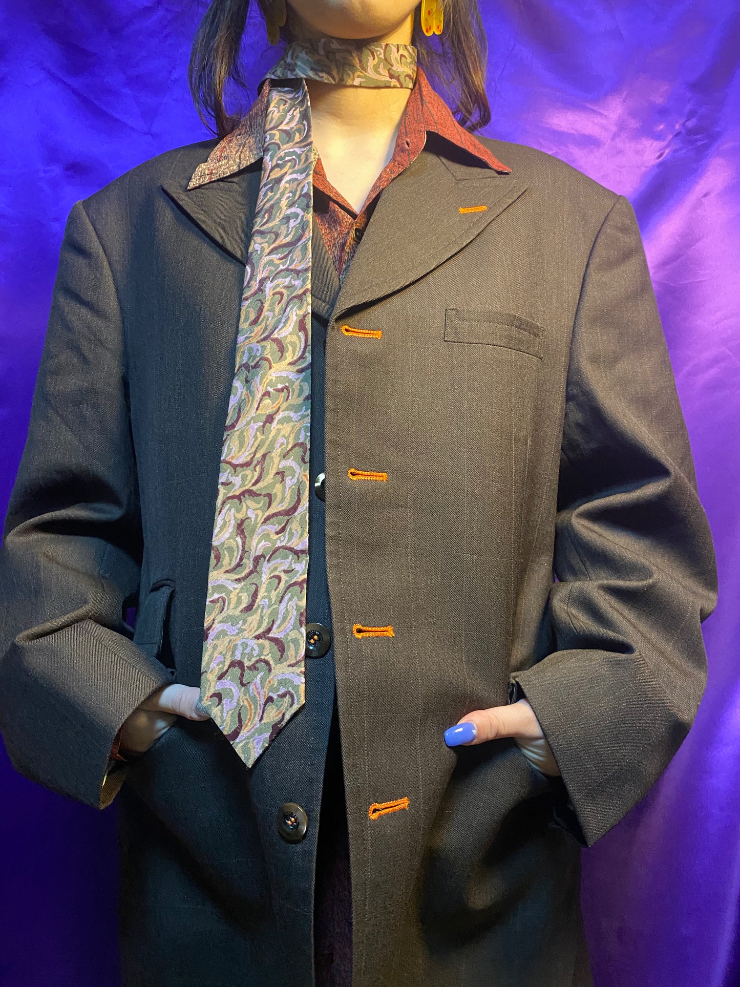 4B Tailored Jacket Brown