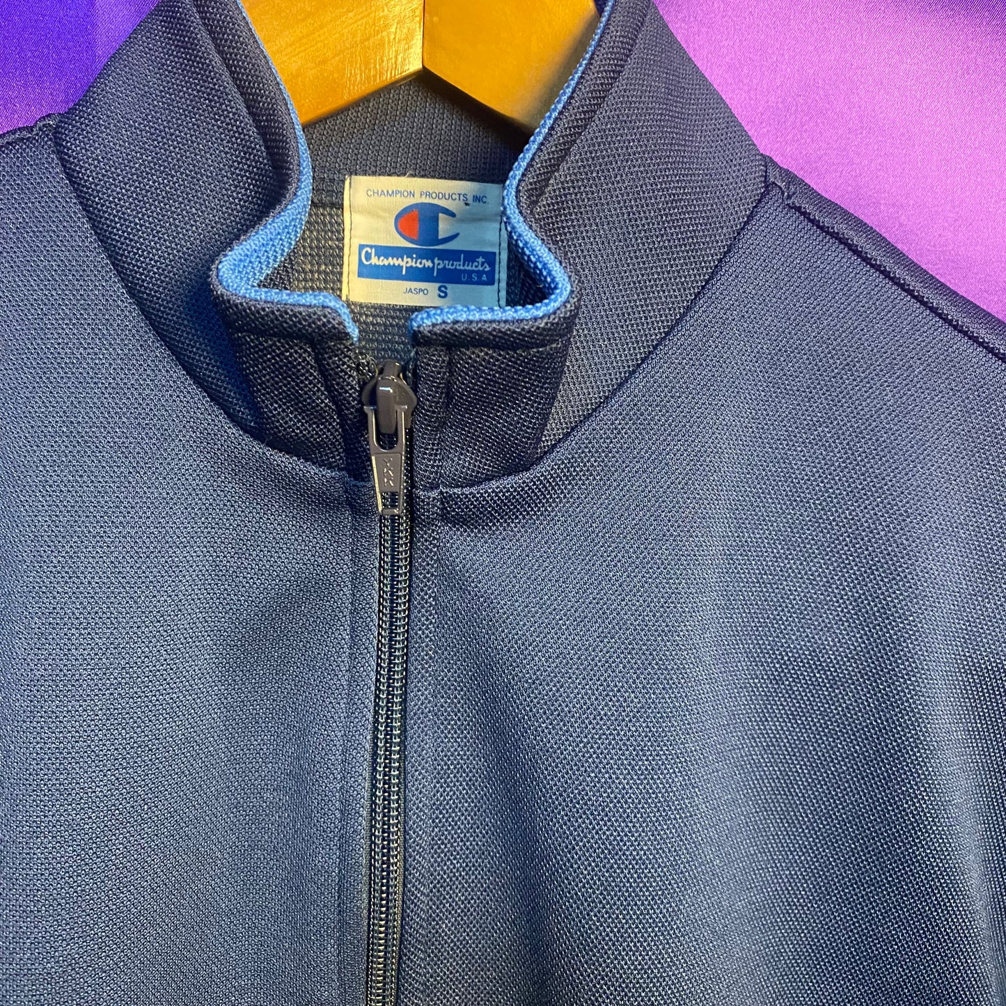 Champion 80〜90s TrackJacket Navy