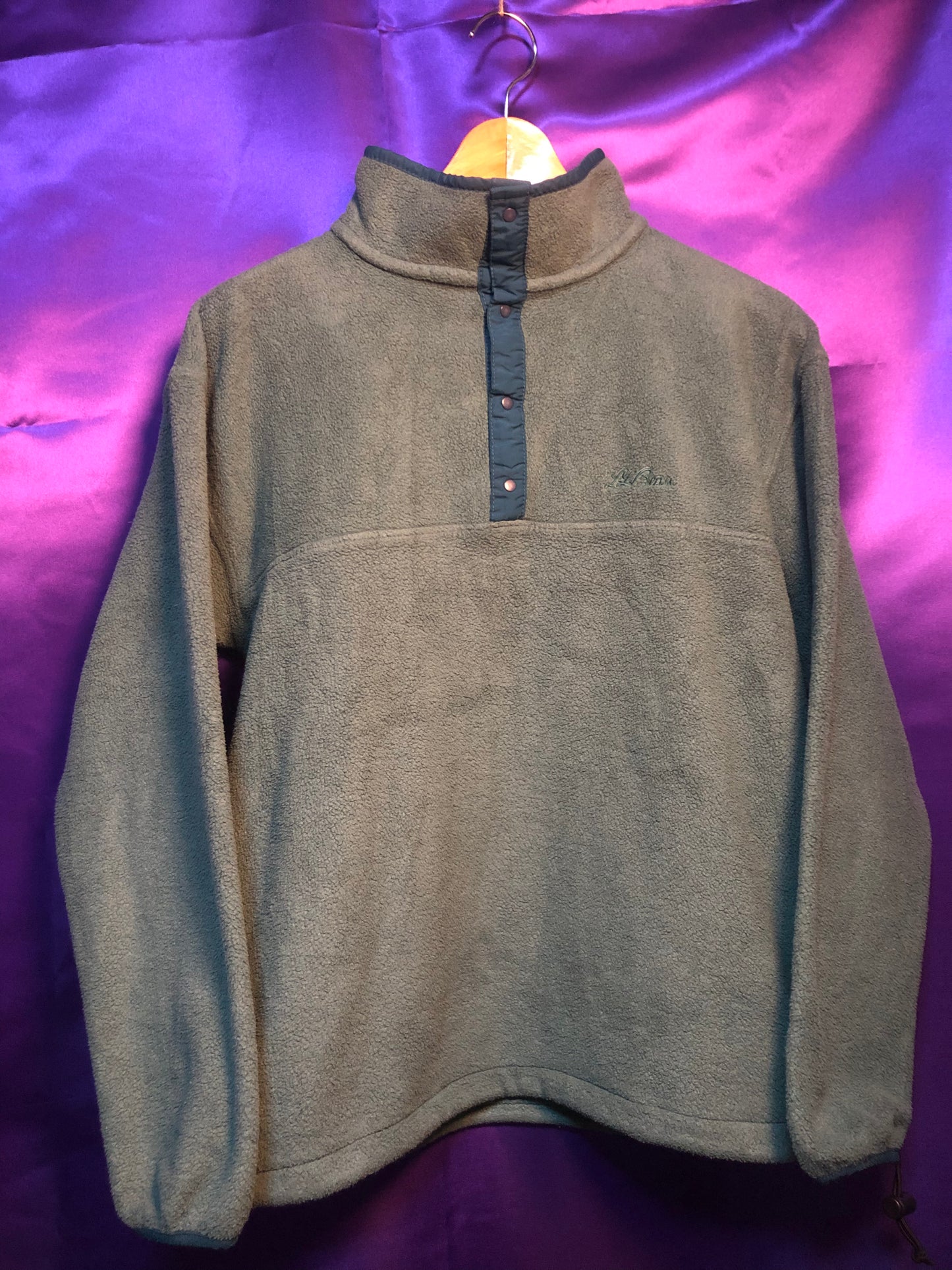 L.L.Bean 70〜80s Harf Snap Fleece Jacket