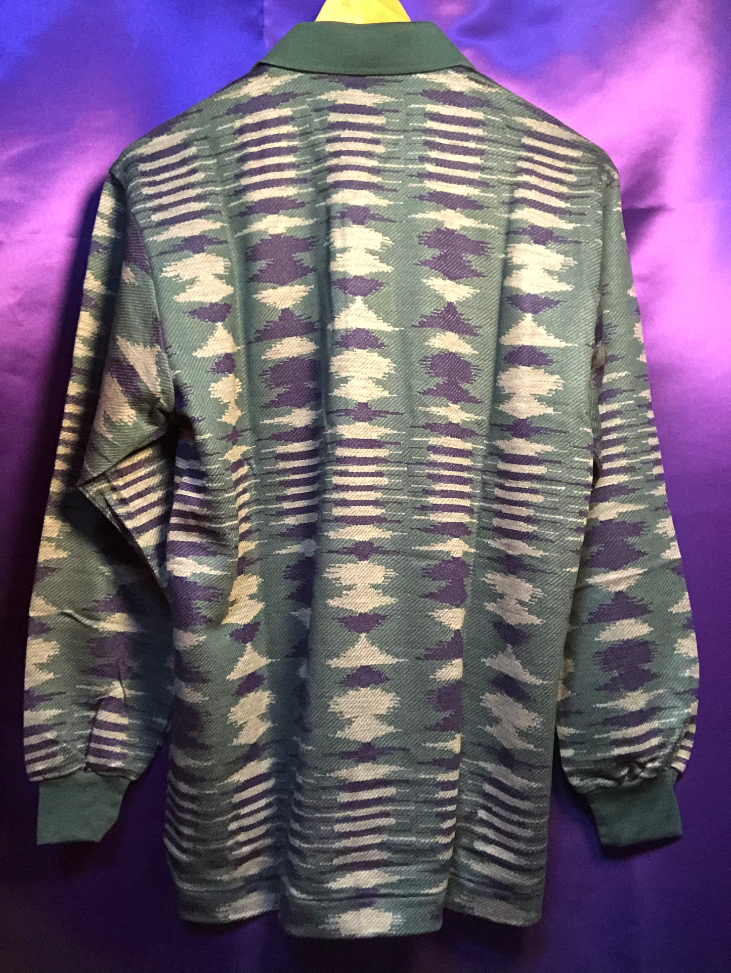 Patterned L/S Polo Shirts