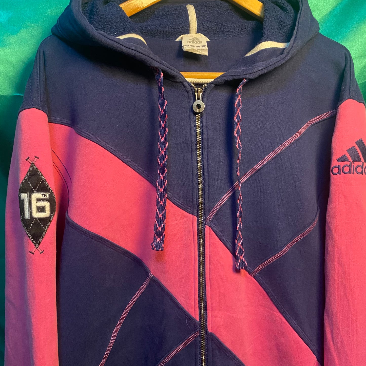 adidas Performance Logo Switching Zip Hoodie