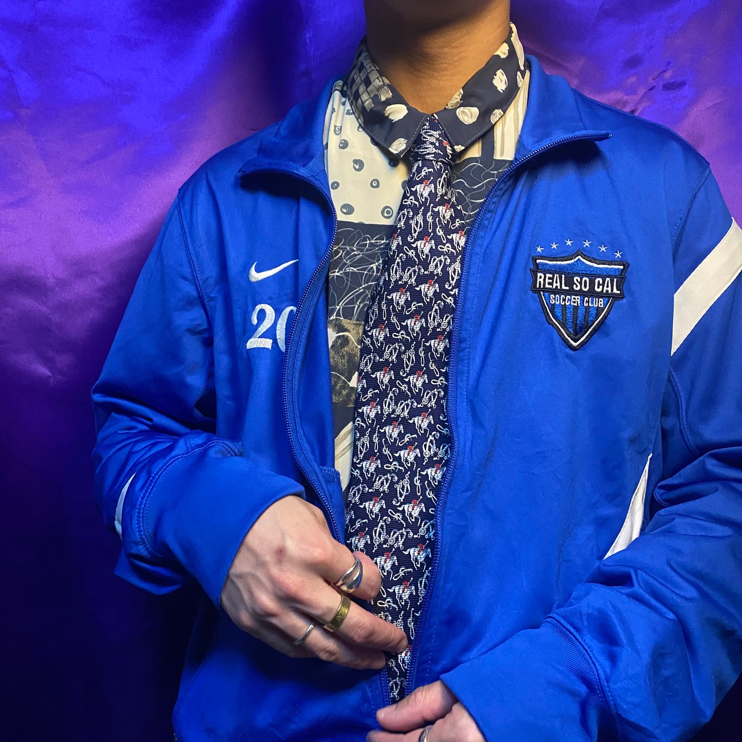 NIKE 「REAL SO CAL」Track Jacket
