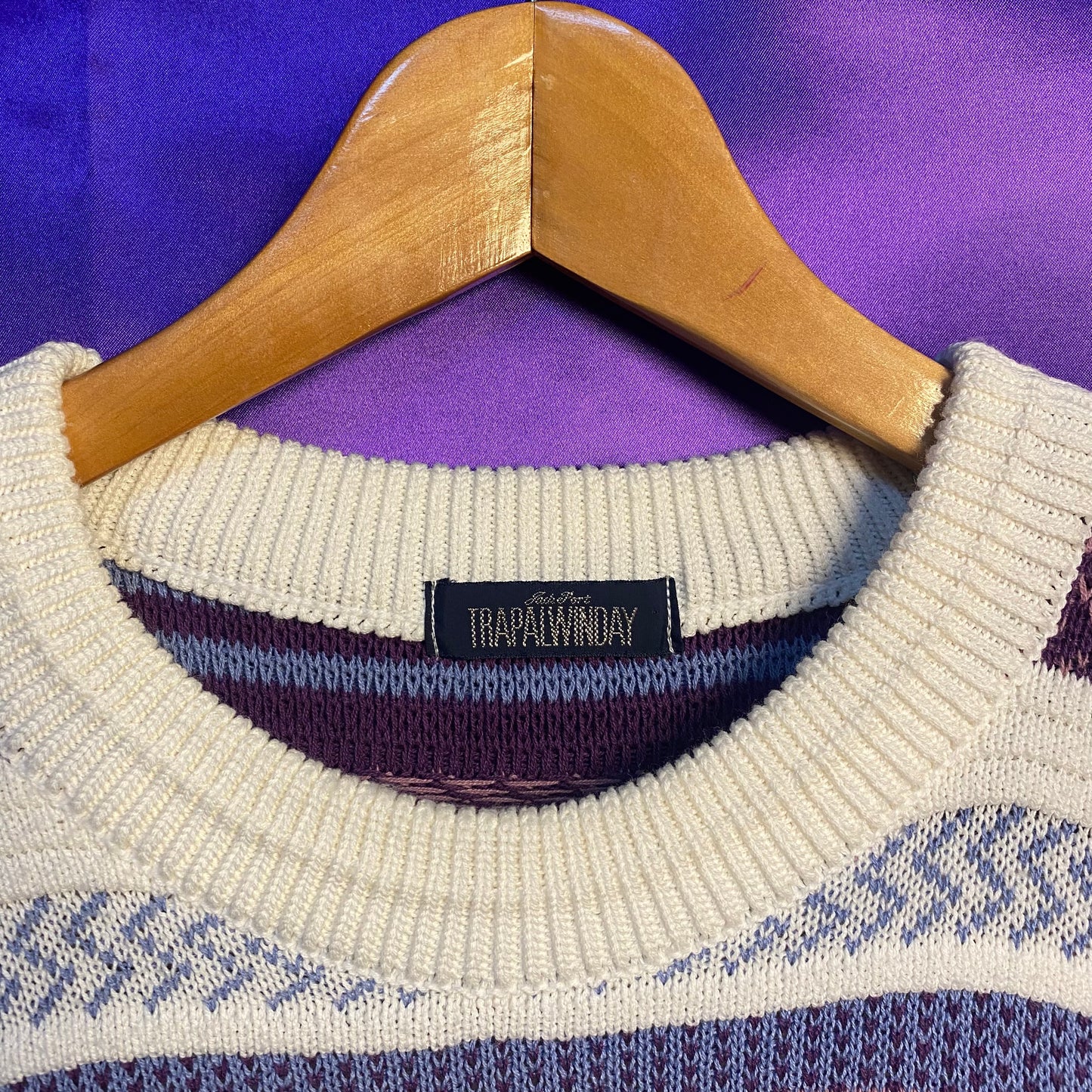3D Crew Neck Sweater
