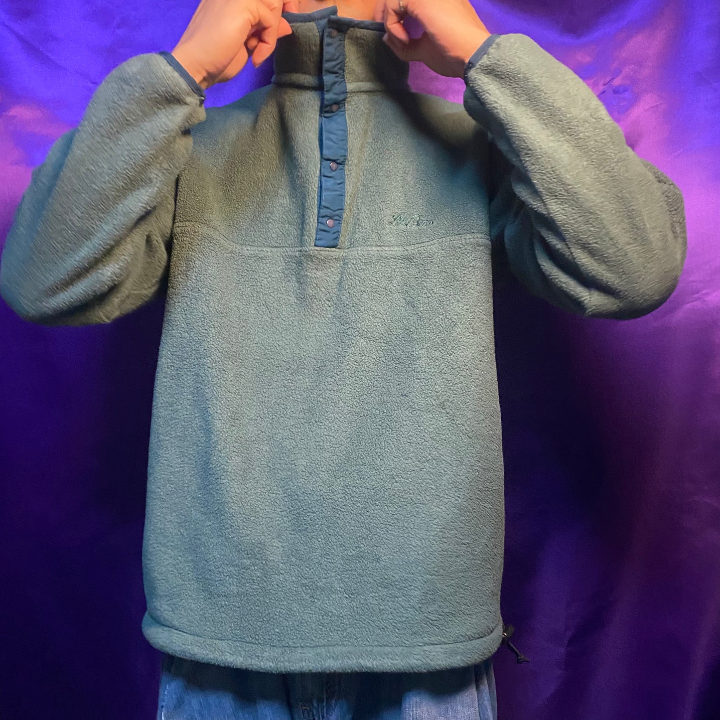 L.L.Bean 70〜80s Harf Snap Fleece Jacket
