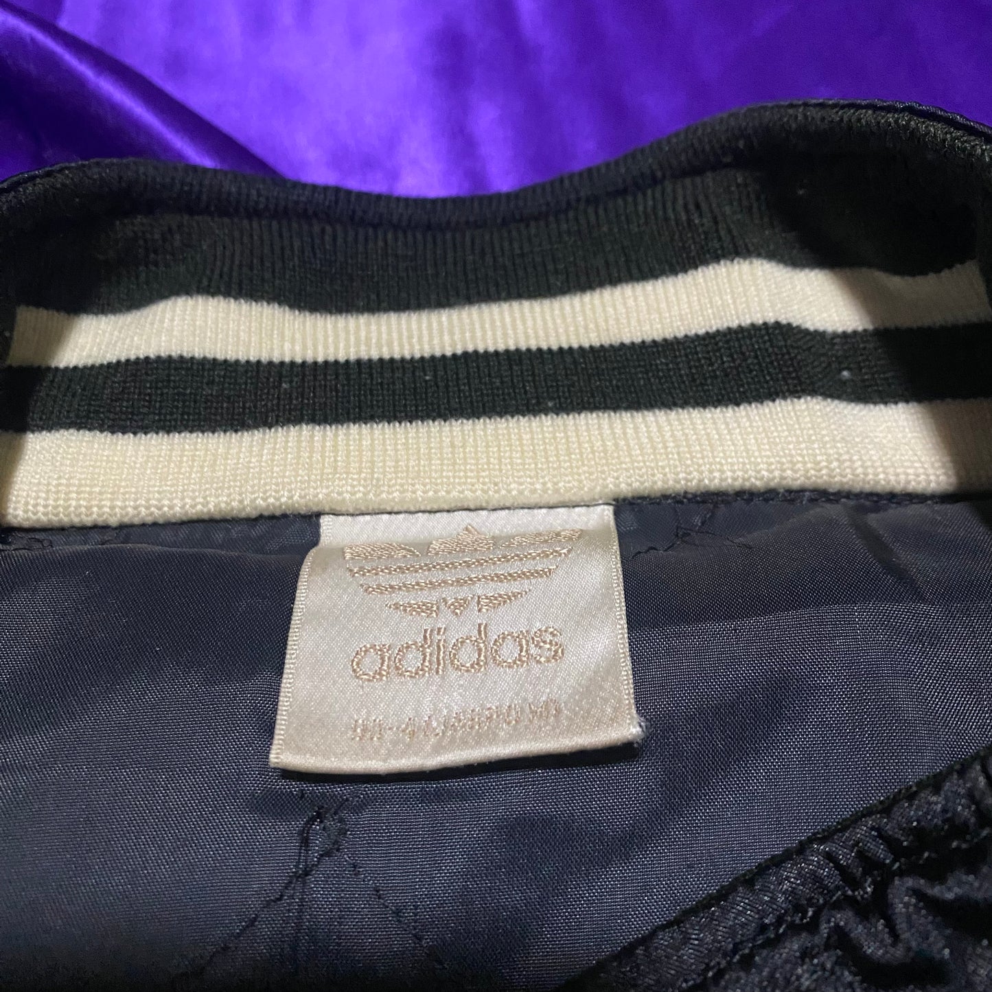 adidas デサント社製 80s Nylon Racing Jacket