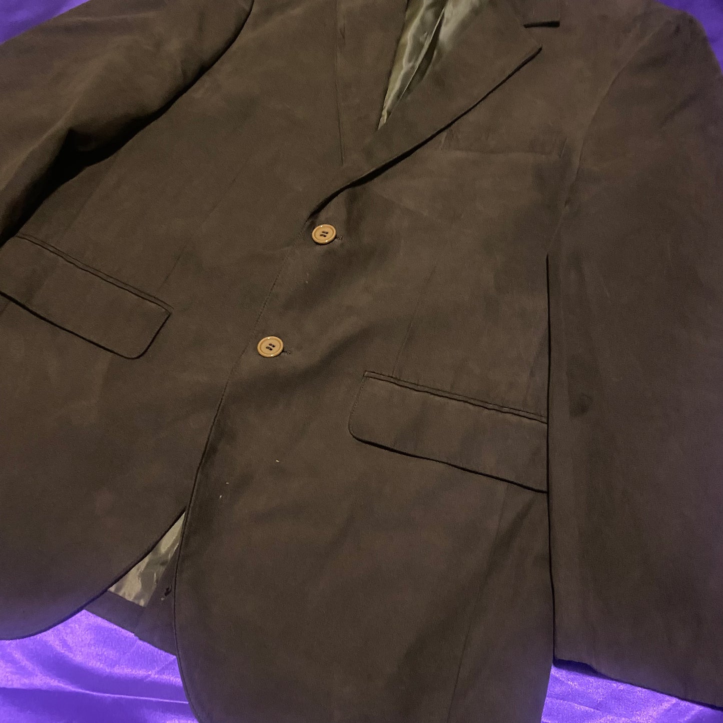 Suede 2B Tailored Jacket