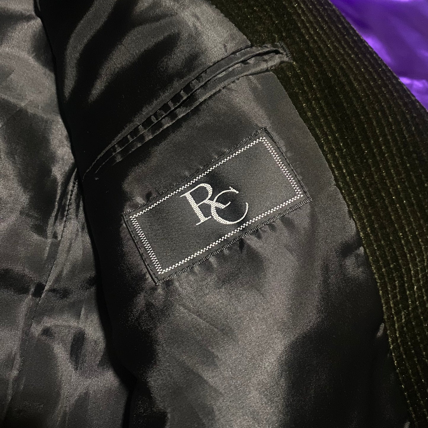 RC 2B Velvet Tailored Jacket