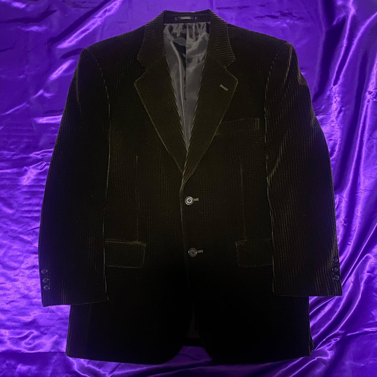 RC 2B Velvet Tailored Jacket